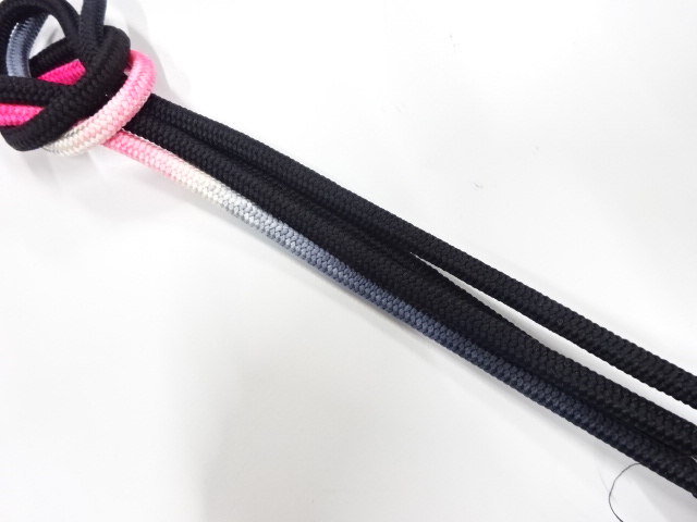 正絹　手組帯締め